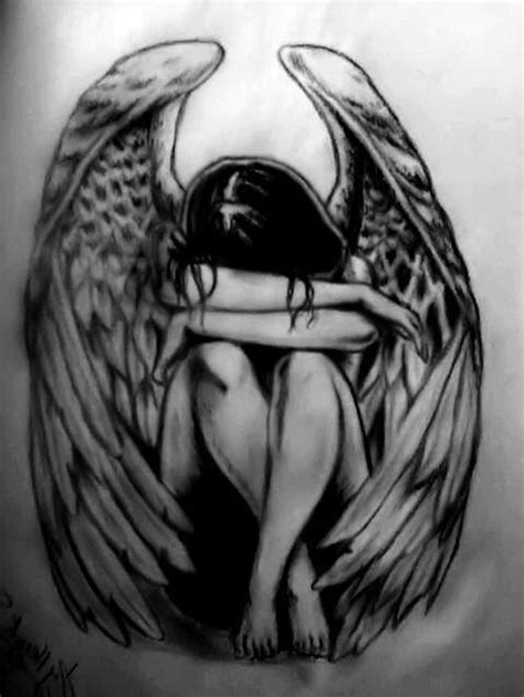 fallen angels tattoo|fallen angel tattoos for women.